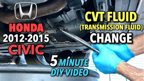 Honda civic cvt transmission fluid change interval. Things To Know About Honda civic cvt transmission fluid change interval. 